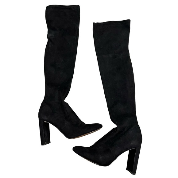 Aldo Black Over the Knee Boots - Picture 1 of 6